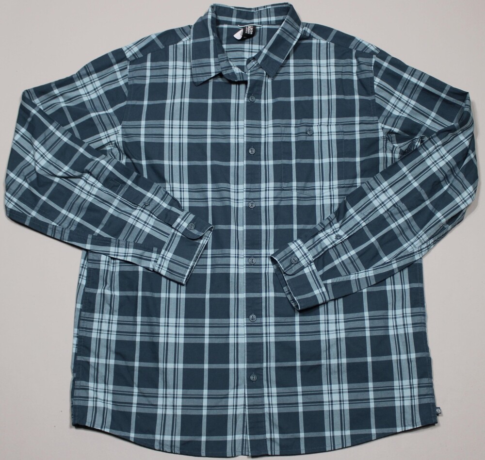 Mountain Hardwear Long Sleeve Button Shirt Mens XL Plaid